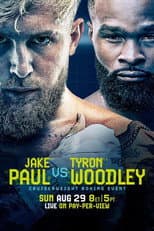 Jake Paul vs. Woodley poster