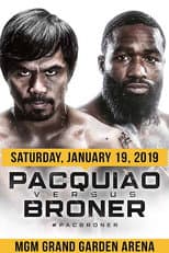 Pacquiao vs. Broner poster