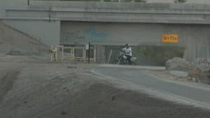 Fleeing Motorcycles
