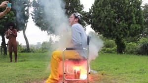NUT BLASTER CHALLENGE (FIREWORKS ON MY BALLS)