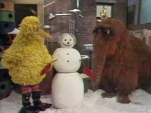 Big Bird and Snuffy Make a Snowman (0837)