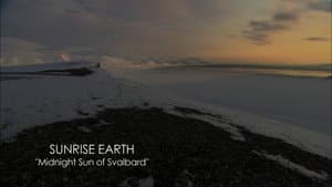 Midnight Sun of Svalbard
