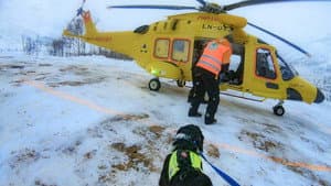 Missing skier