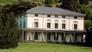Charlie Chaplin and the Manoir de Ban