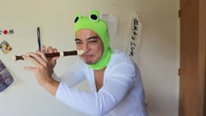 PLAYING RECORDER WITH NOSTRIL
