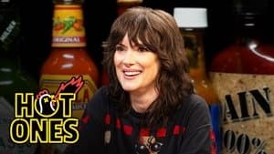 Winona Ryder Needs More Ice Cream While Eating Spicy Wings