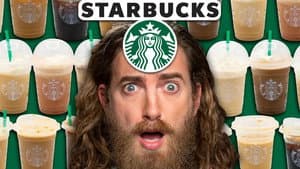 We Try EVERY Starbucks Iced Coffee