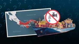 Why does the Panama Canal threaten the country’s drinking water supply?