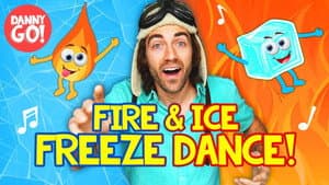 Fire & Ice FREEZE Dance!