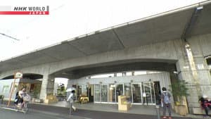 Under Elevated Train Tracks