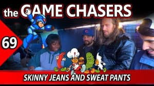 Skinny Jeans and Sweat Pants