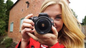 Camera and Hairbrush