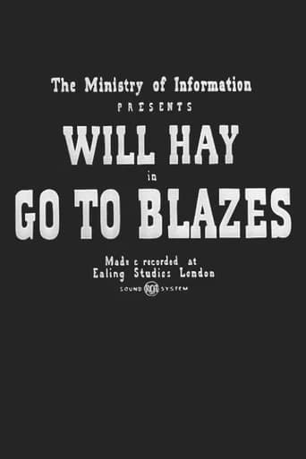 Go to Blazes (1942) poster