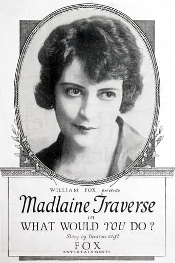 What Would You Do (1920) poster