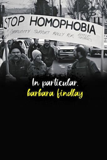 In Particular, Barbara Findlay (2016) poster