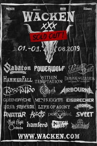 Demons & Wizards Live At Wacken Open Air 2019 poster