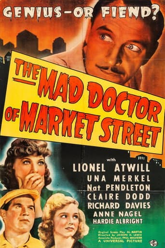 The Mad Doctor of Market Street (1942) poster