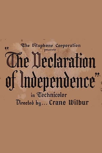 The Declaration of Independence (1938) poster