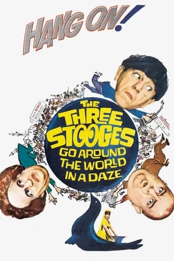 The Three Stooges Go Around the World in a Daze (1963) poster