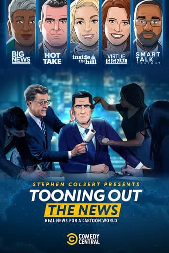 Stephen Colbert Presents Tooning Out the News (2022) poster