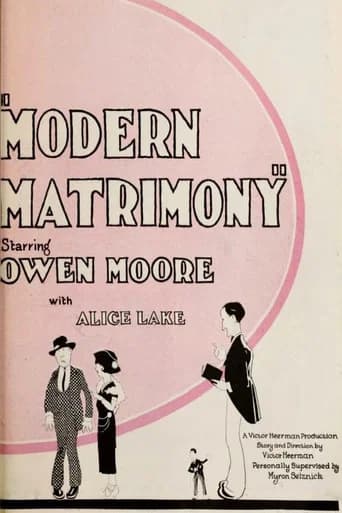 Modern Matrimony (1923) poster