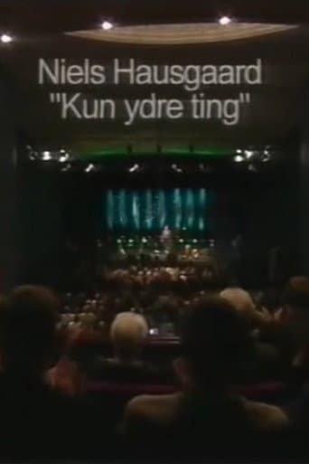 Niels Hausgaard: Kun Ydre Ting (2005) poster