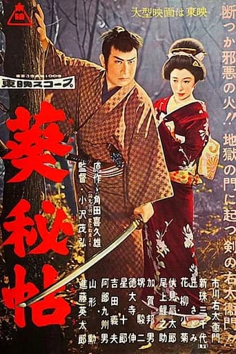 Aoi Secret Book (1958) poster