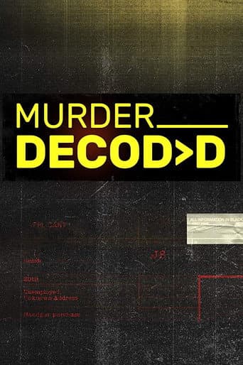 Murder Decoded (2019) poster