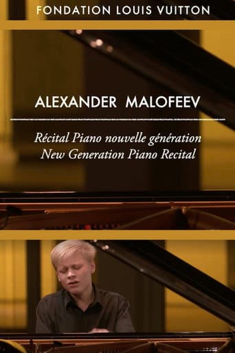 Alexander Malofeev: Fondation Louis Vuitton Recital (2019) poster