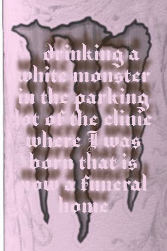 Drinking a Monster in the parking lot of the clinic where I was born that is now a funeral home (2024) poster