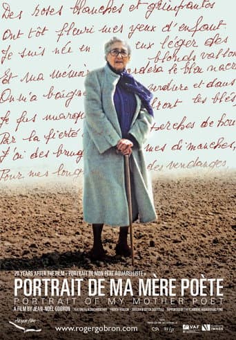Portrait de ma mère poète poster