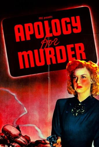 Apology for Murder (1945) poster