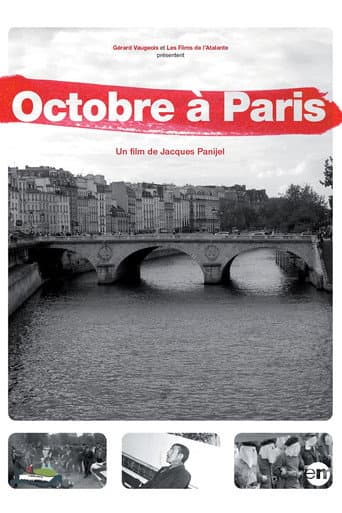 Octobre à Paris (1962) poster