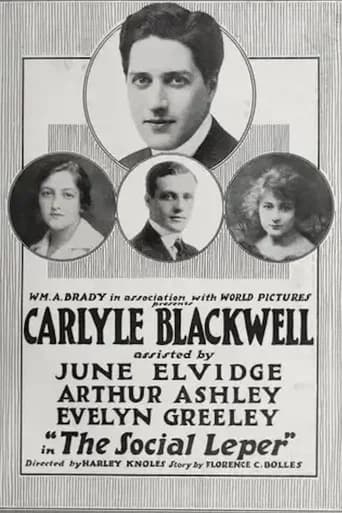 The Social Leper (1917) poster