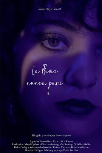 La lluvia nunca para poster