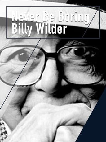 Never Be Boring: Billy Wilder (2017) poster