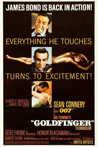Goldfinger (1964) poster
