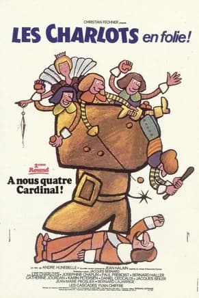 The Four Charlots Musketeers 2 (1974) poster