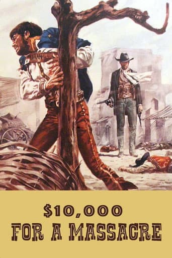 $10,000 for a Massacre (1967) poster