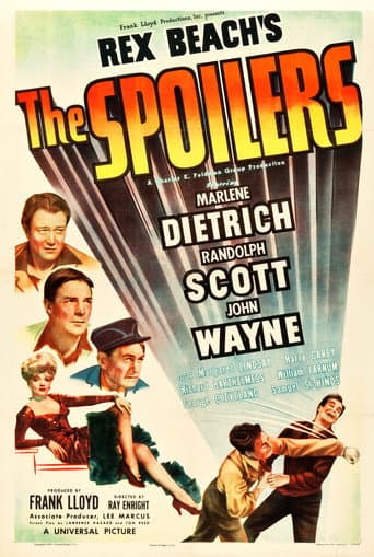 The Spoilers (1942) poster