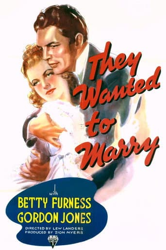 They Wanted to Marry (1937) poster