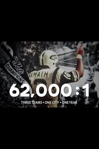 62,000:1 Three Teams One City One Year (2019) poster