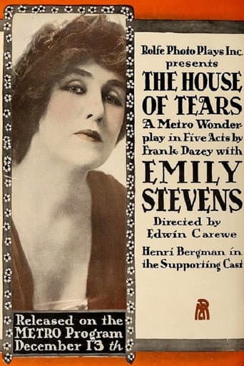 The House of Tears (1915) poster