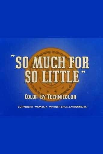 So Much for So Little (1949) poster