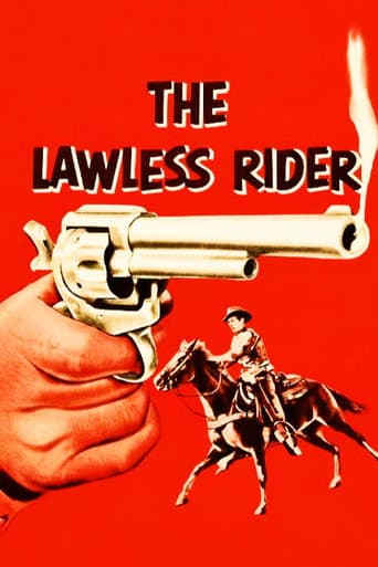 The Lawless Rider (1954) poster