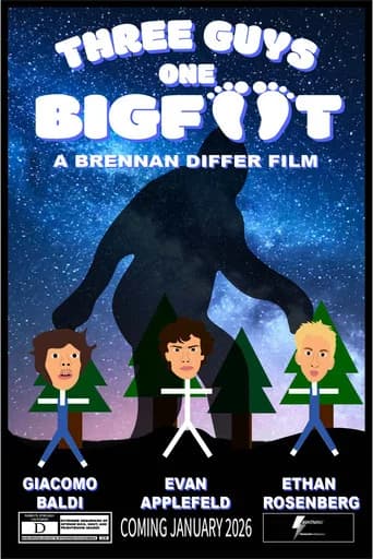 Three Guys, One Bigfoot (2026) poster