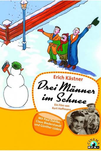 Three Men in the Snow (1955) poster