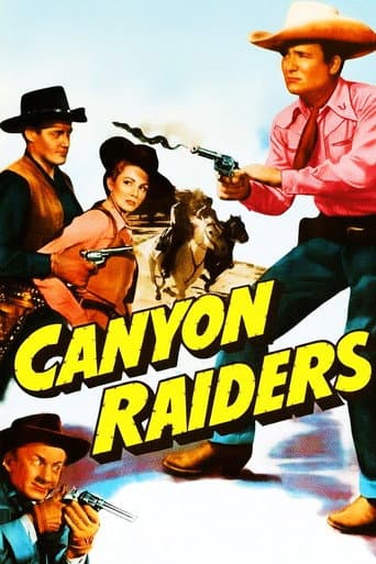 Canyon Raiders (1951) poster