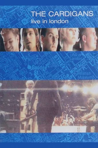 Cardigans: Live in London (1996) poster
