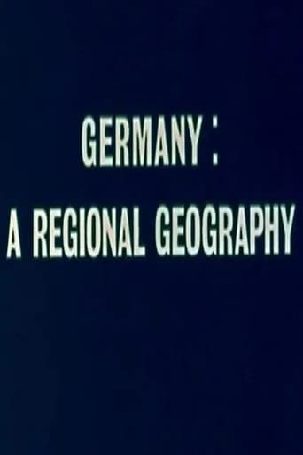 Germany: A Regional Geography (1964) poster